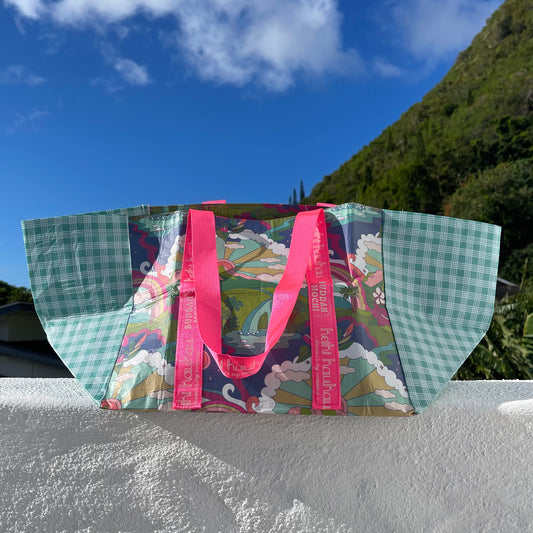 MARKET TOTE - Keiki Kaukau x Buddah Mochi Kids Co
