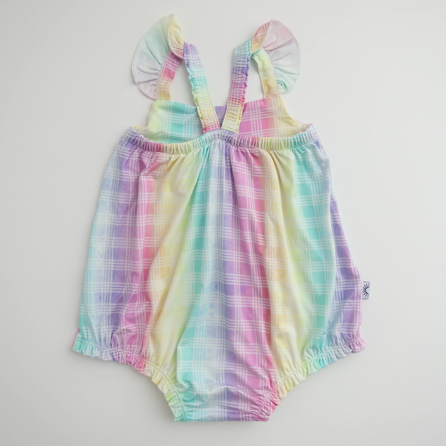 bubble romper - back view