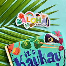 Load image into Gallery viewer, Kaukau time Keiki book Hawaii food