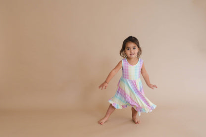 Twirl Dress - Palaka Rainbow