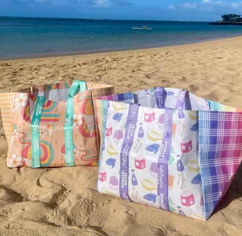 MARKET TOTE - Keiki Kaukau x Buddah Mochi Kids Co