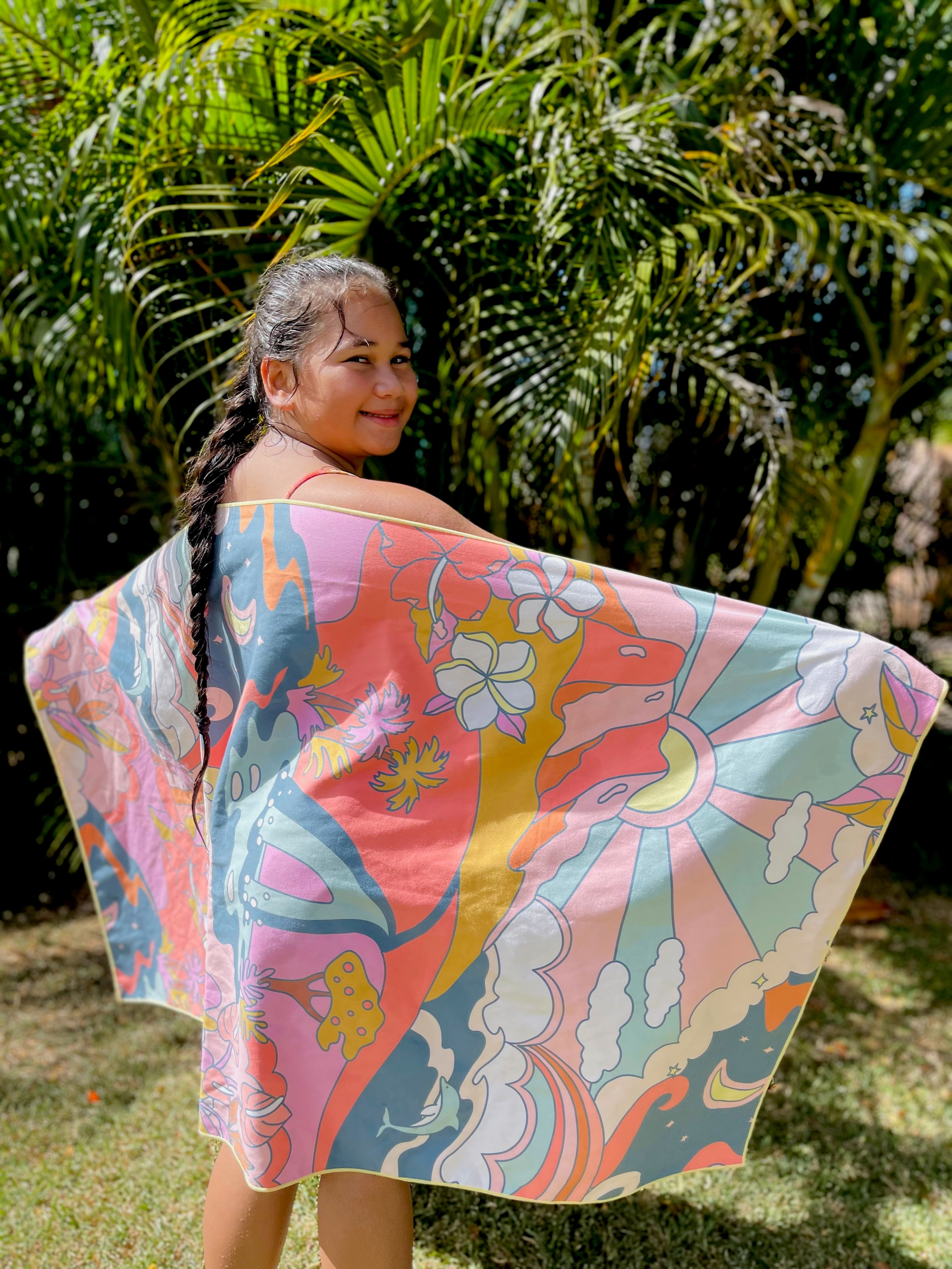 kee　タチカワ◆バーチカル◆4300×2010mm◆O-2506BL26 Ultralight Towel – Keiki Kaukau