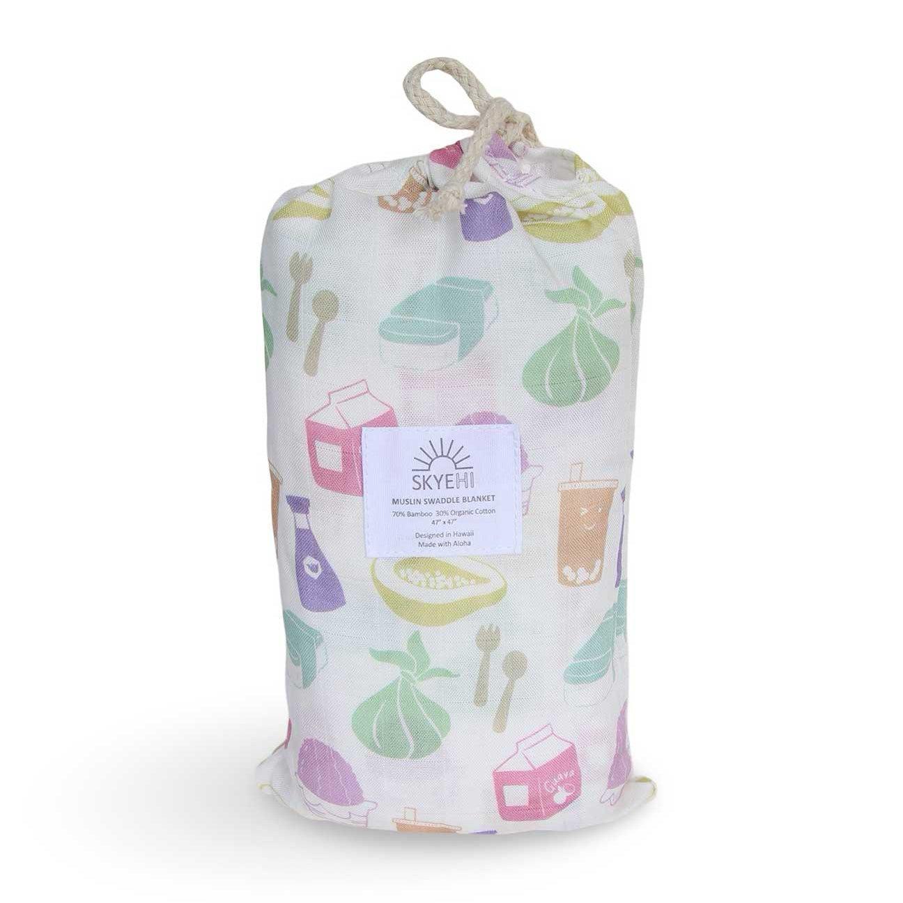 Kaukau print swaddle bag