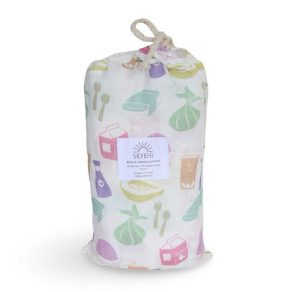 Kaukau print swaddle bag