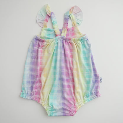 bubble romper - back view