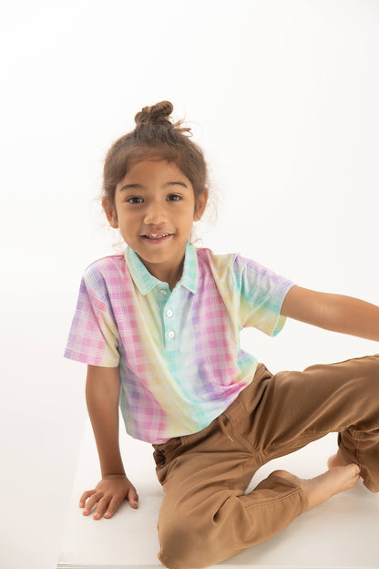 Polo Shirt - Palaka Rainbow