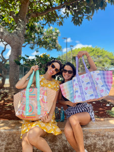MARKET TOTE - Keiki Kaukau x Buddah Mochi Kids Co