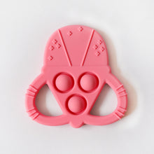 Load image into Gallery viewer, Shave ice cone shaped pink teether